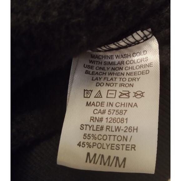 Lil Wayne “Reason” Black Rap Hoodie WEEZY Graphic Y2K Style Size M - Picture 7 of 9